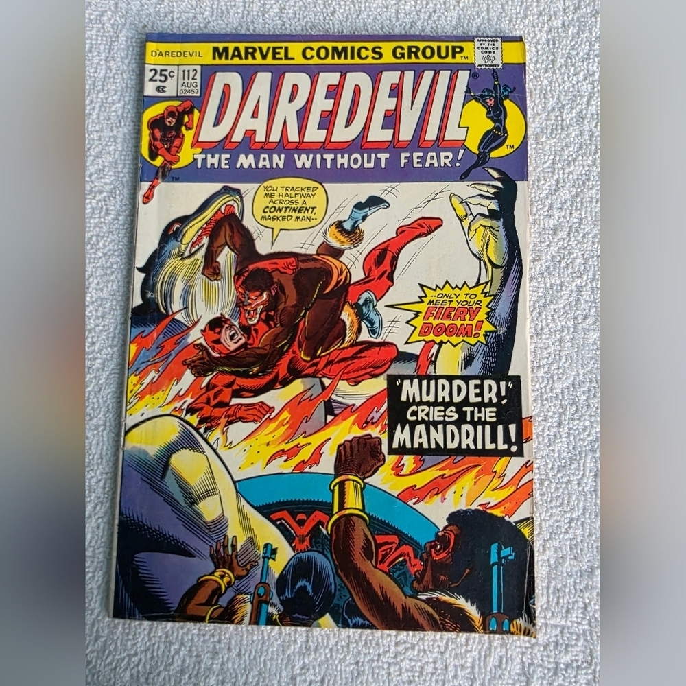 Daredevil Comic Book  #112